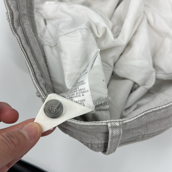 JAMES PERSE Women’s Gray Mid Rise Stretch Straight Casual Jeans Size 4 EUC - Picture 9 of 15